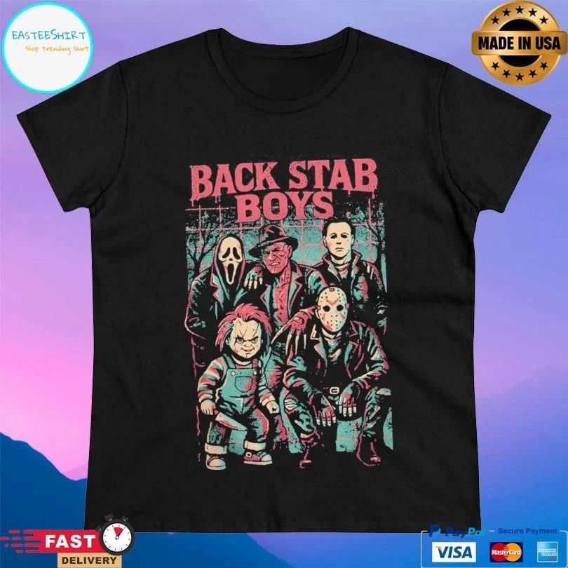 Back Stab Boys Halloween 2025 T-shirts