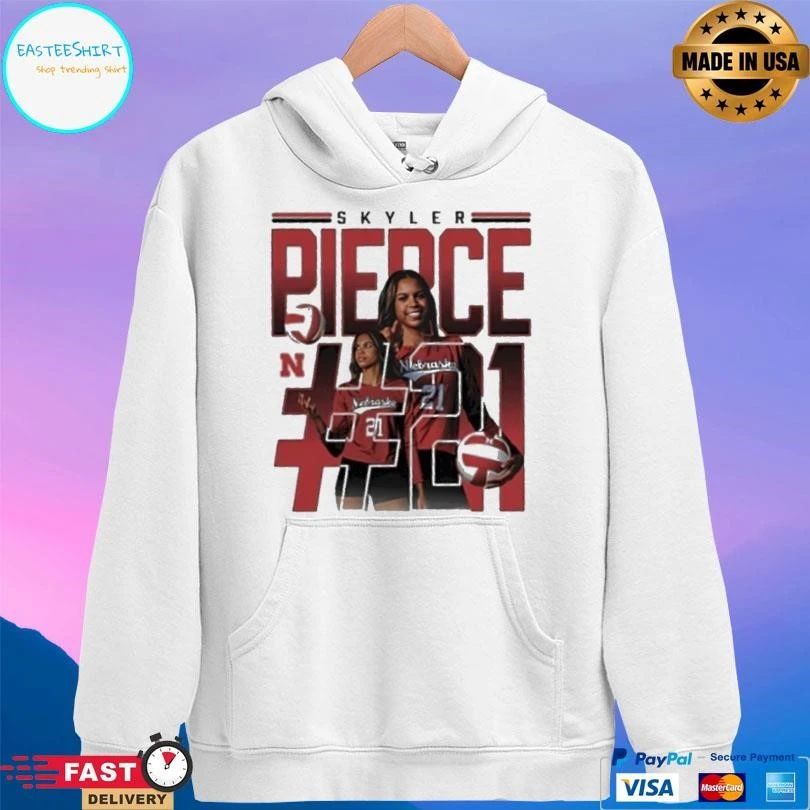 Skyler Pierce 21 Nebraska Women’s Volleyball Graphic T-shirts