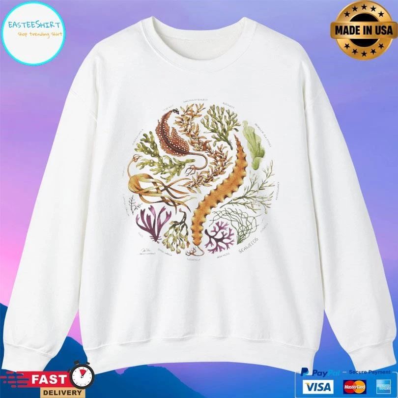 Seaweeds Adult Natural T-shirts