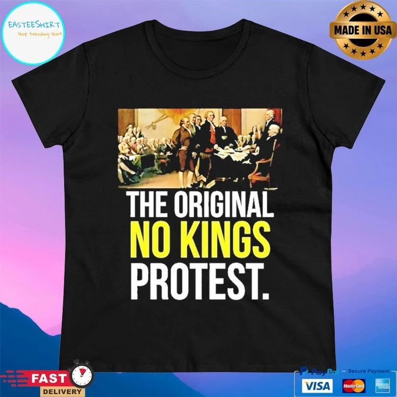 Classic The Original No Kings Protest T-shirts