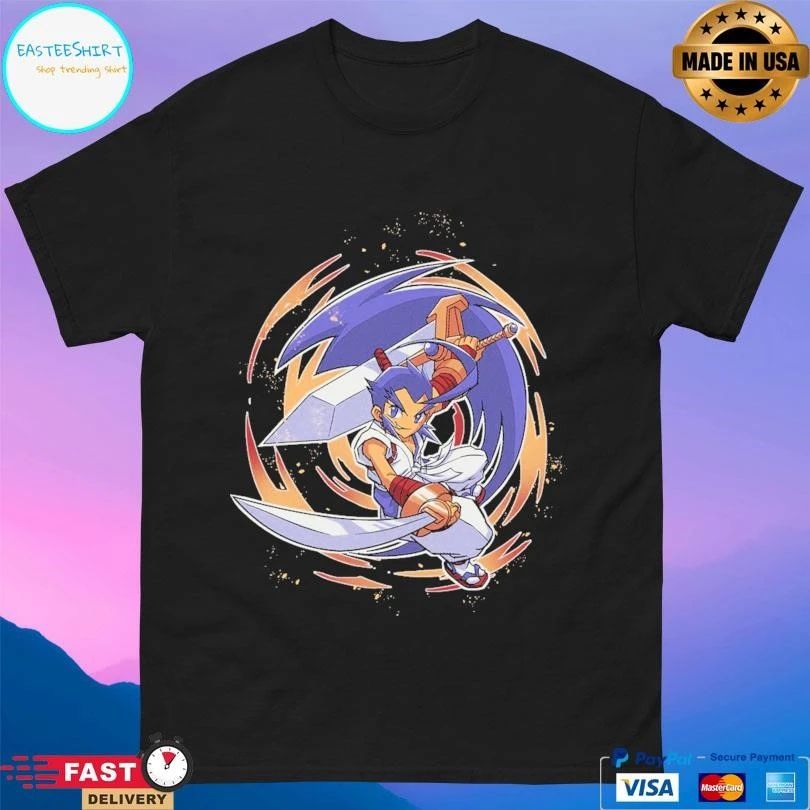 Time Samurai Heart Fan Art T-shirts