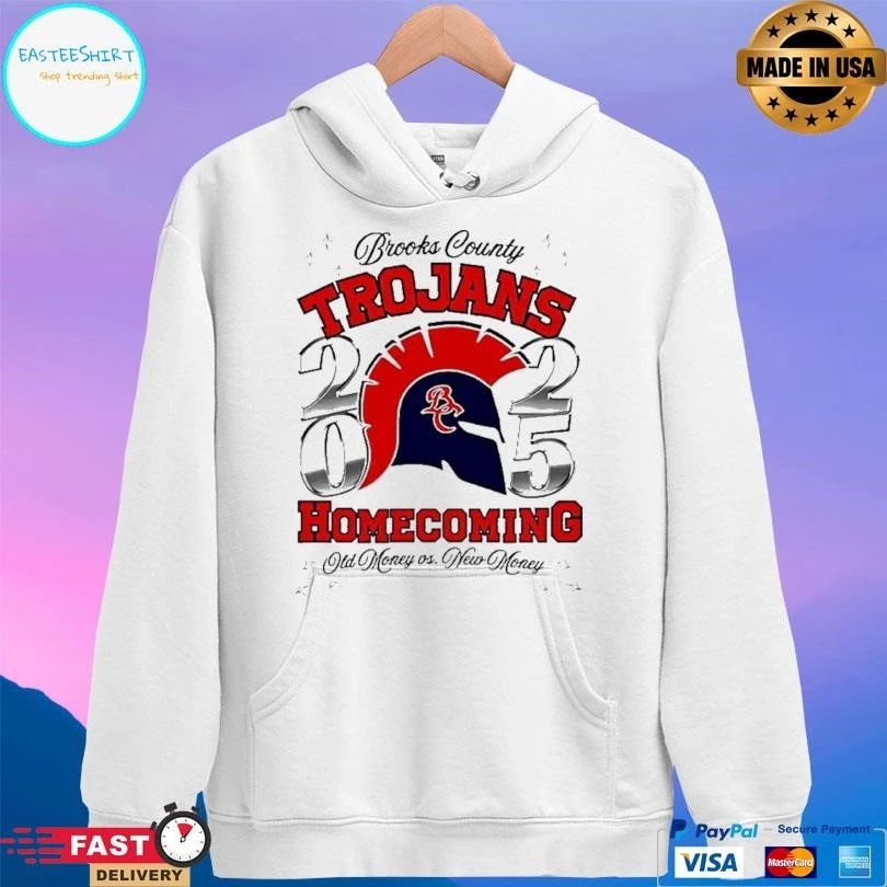 Brooks County Trojans Homecoming Old Money Vs New Money T-shirts
