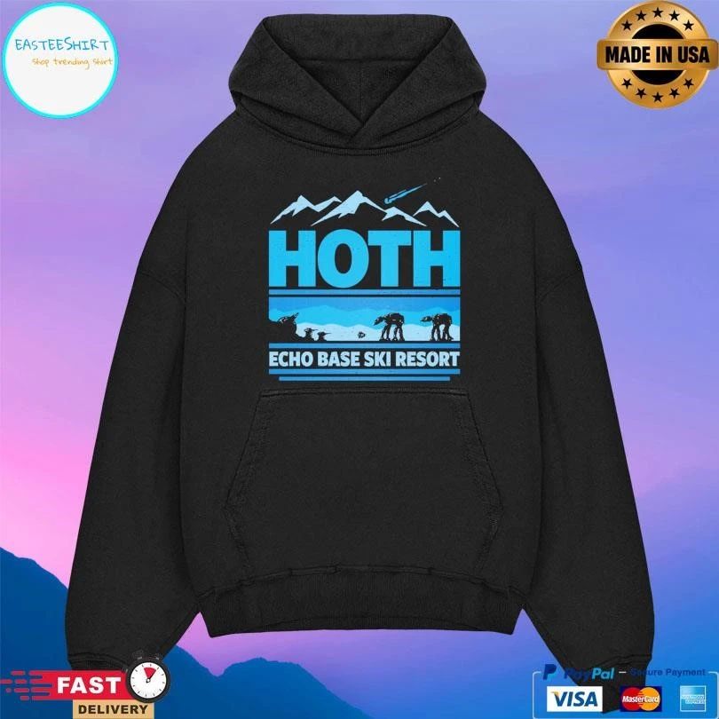Hoth Echo Base Ski Resort T-shirts