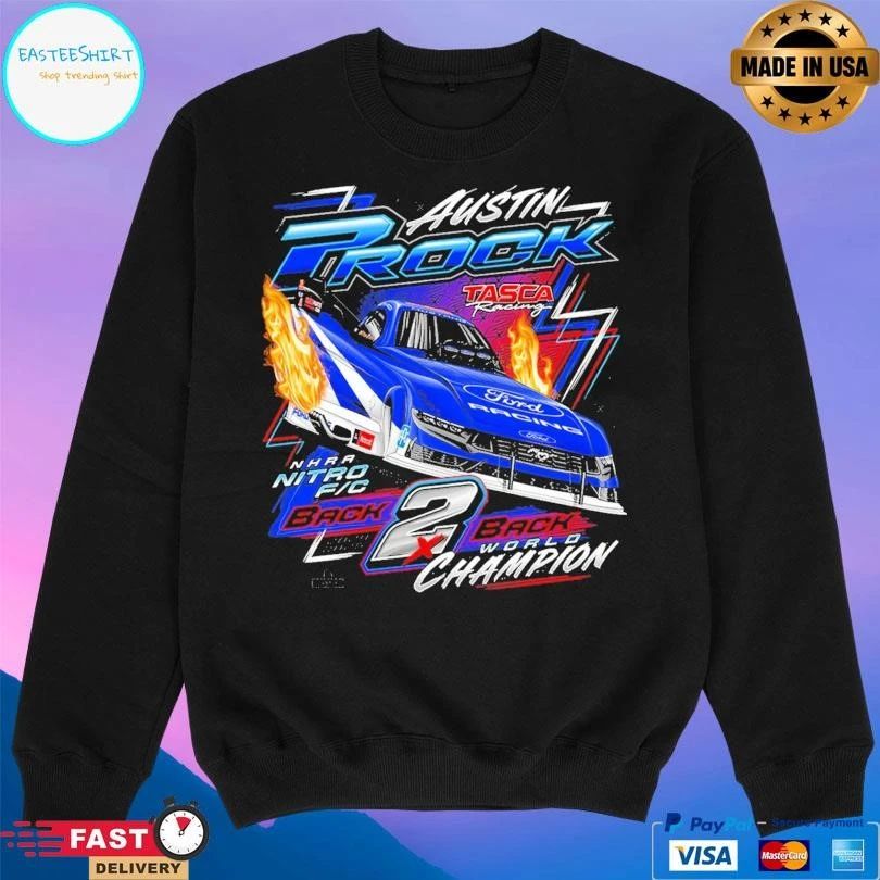 Austin Prock Back To Back World Champion 2026 T-shirts