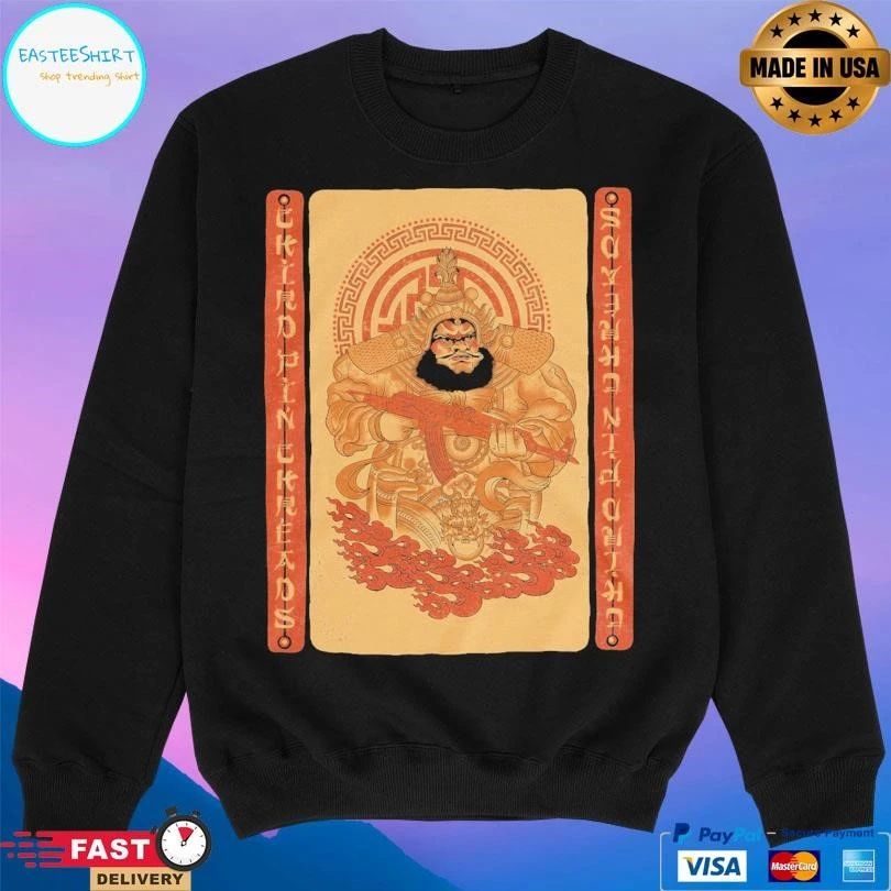 Third Pin Threads Chinese Warrior T-shirts