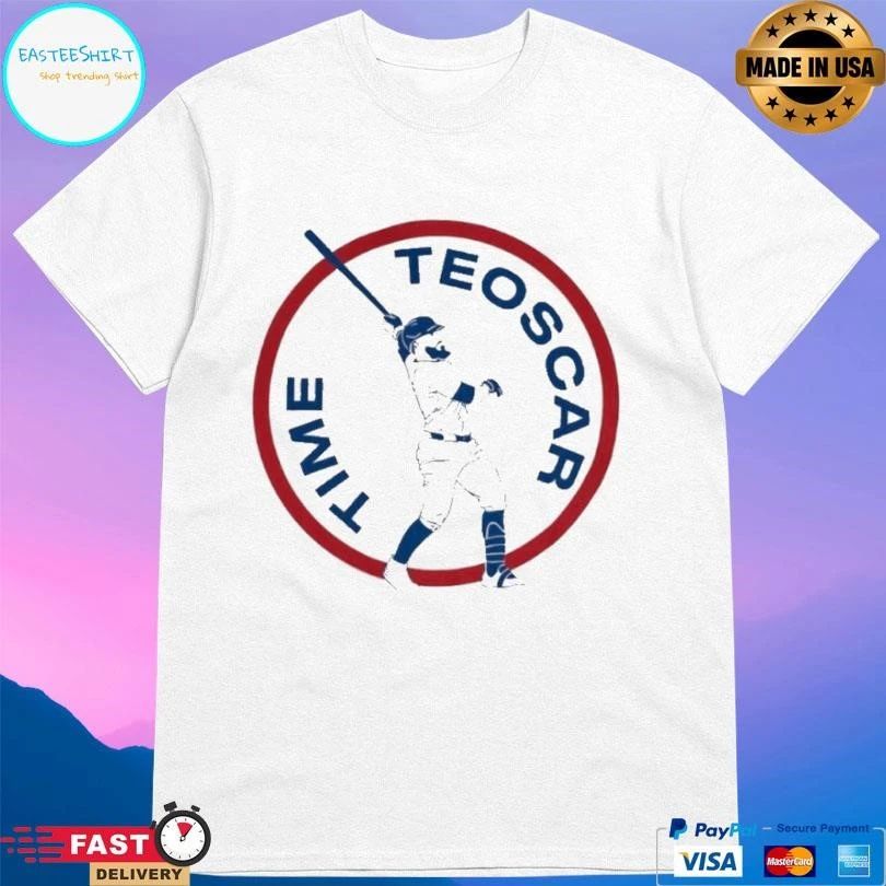 Teoscar Hernandez Teo Time Los Angeles Dodgers Signature T-shirts