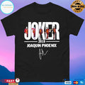 Joker 2019 Joaquin Phoenix Signature T-shirt