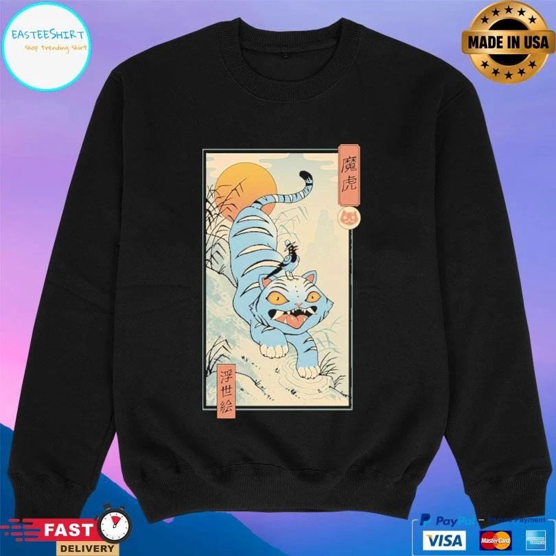 K-Pop Yokai Tiger T-shirts