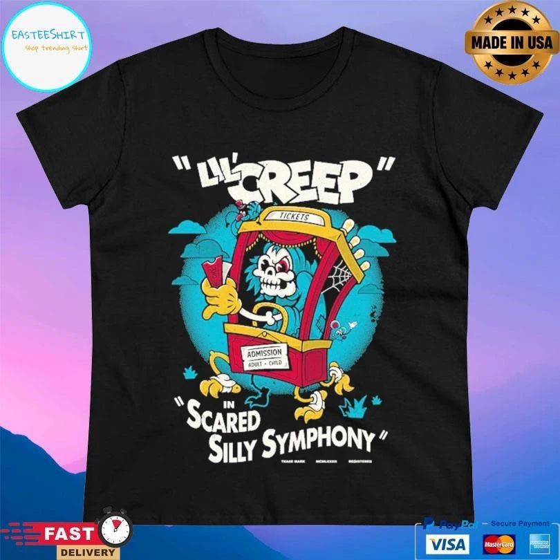 Lil Creep In Scared Silly Symphony T-shirts