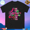 One Two Freddy’s Coming For You Horror Characters Movie Halloween 2025 T-shirts