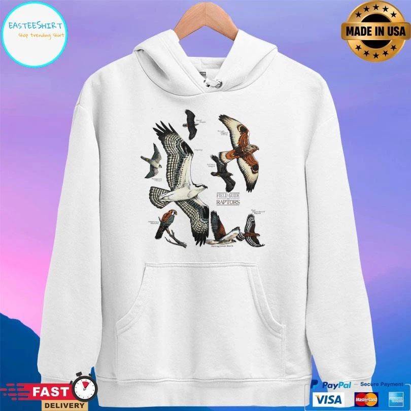 Field Guide To Raptors Adult T-shirts