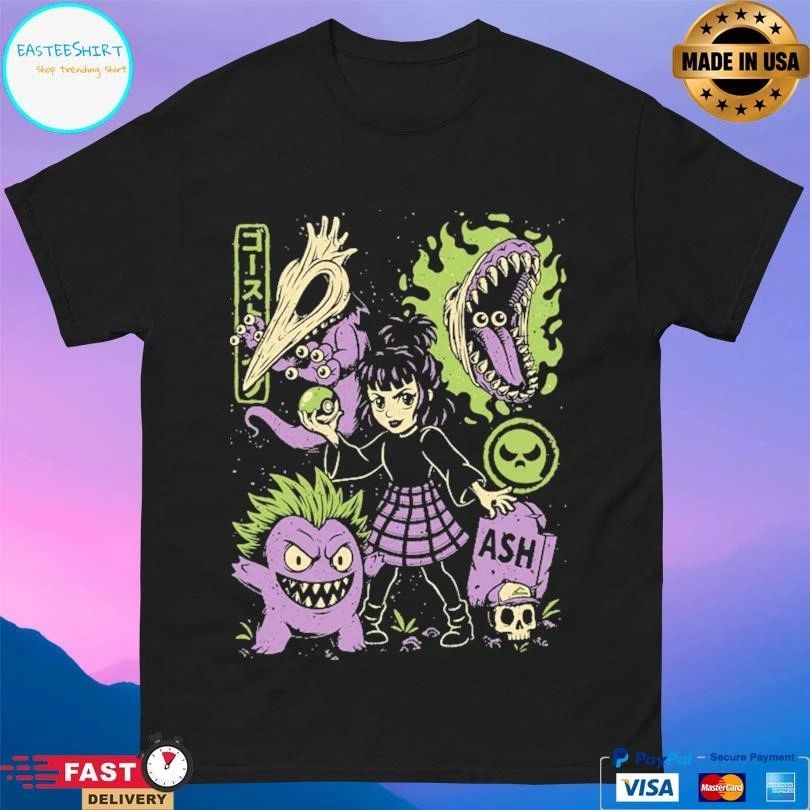 Ghost Monster Trainer Ash T-shirts