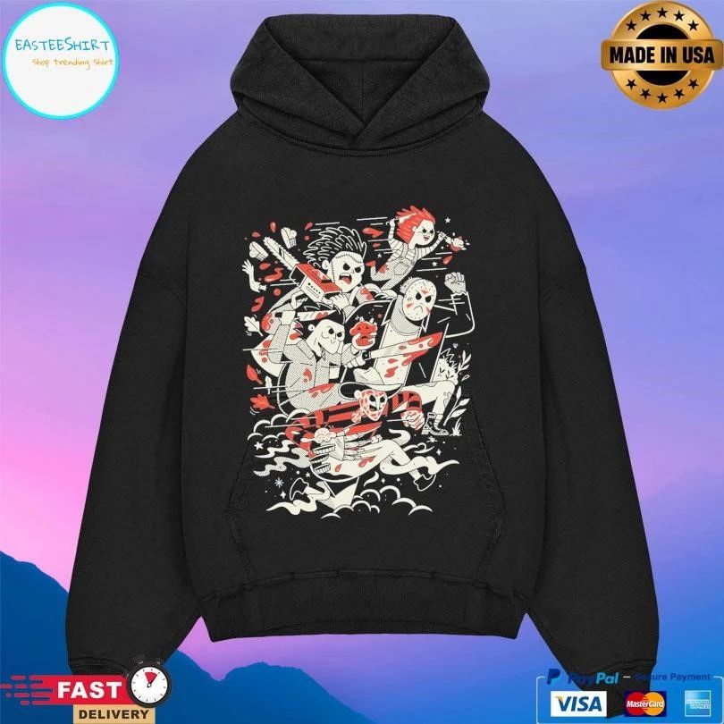Slasher Food Fight Halloween 2025 T-shirts