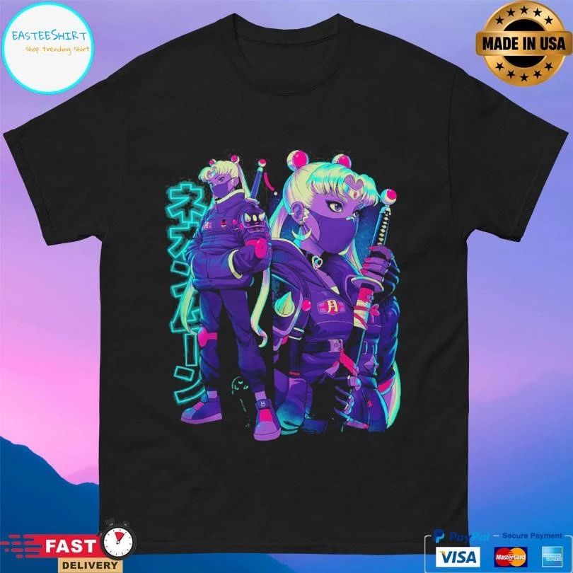 Sailor Moon Neon Moon Zero T-shirts