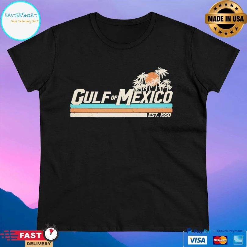 Gulf Of Mexico Est 1550 T-shirts
