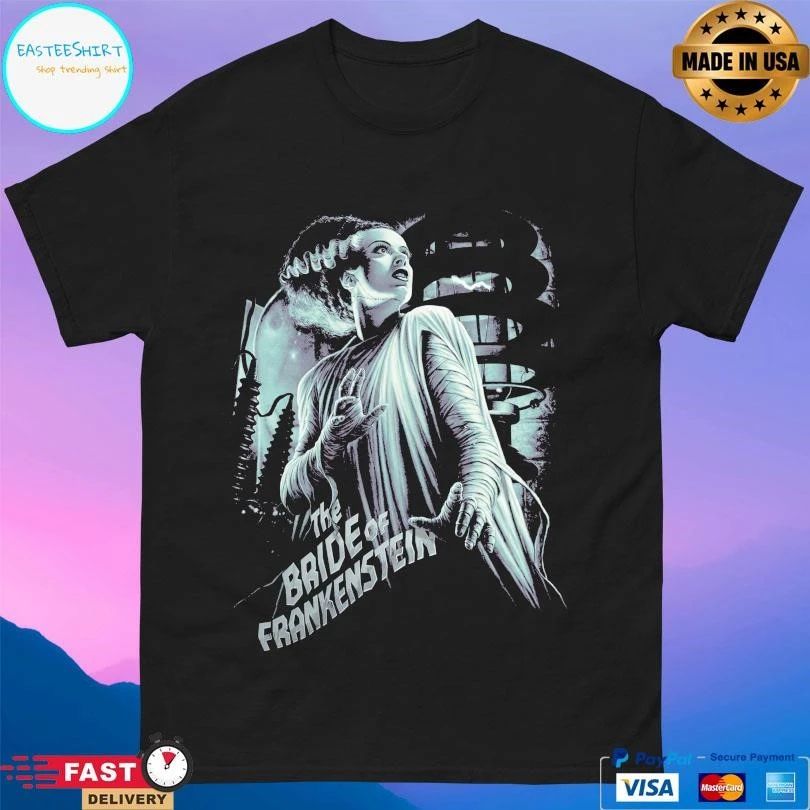 The Bride Of Frankenstein 90th Anniversary T-shirts