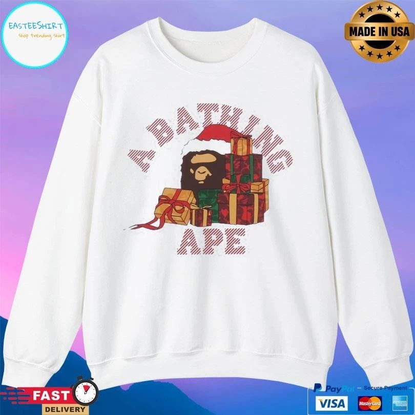 Present Box College A Bathing Ape Christmas 2025 T-shirts