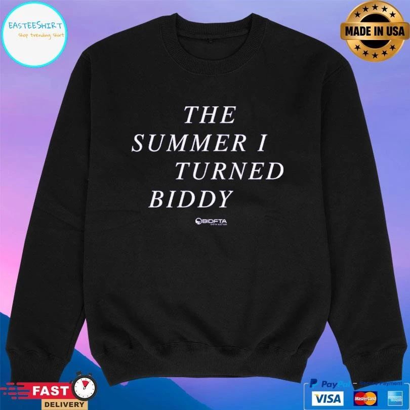 The Summer I Turned Biddy T-shirts
