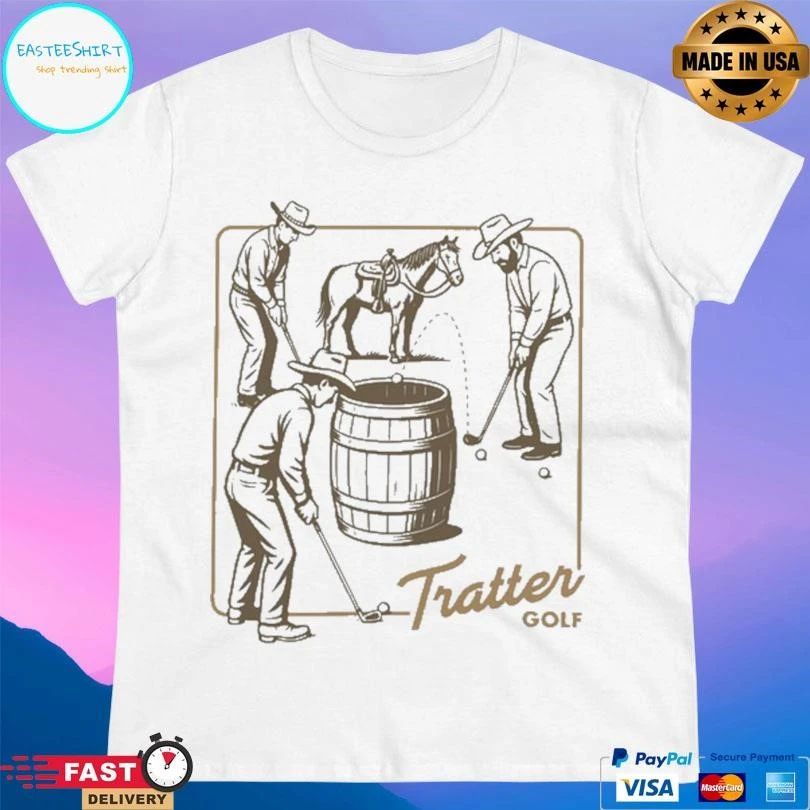 Chipping Tratter Golf T-shirts