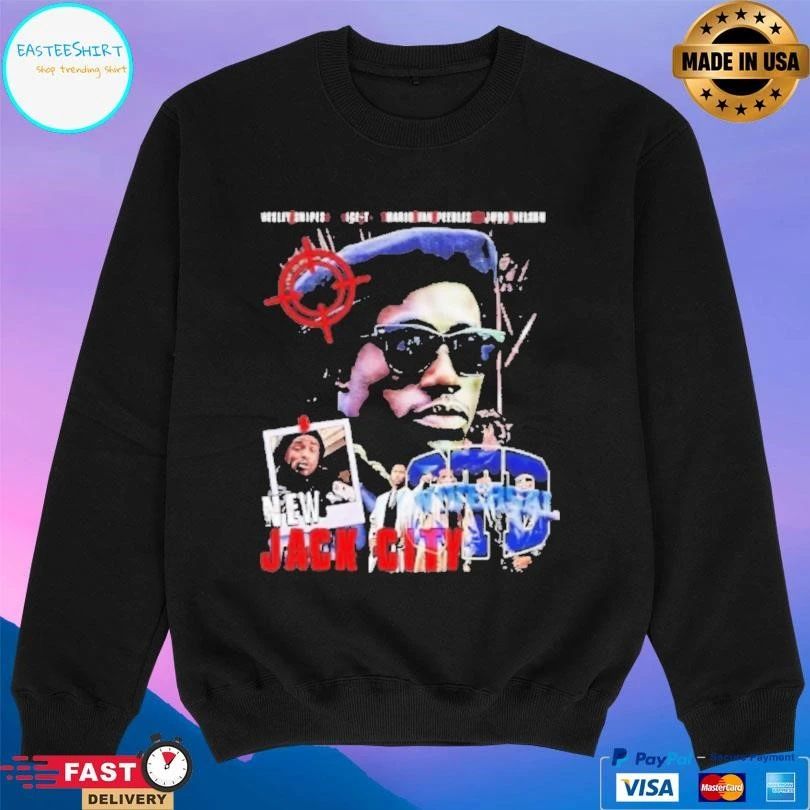 New Jack City Wesley Snipes Ice T Marid Van Peebles Judd Nelson T-shirts