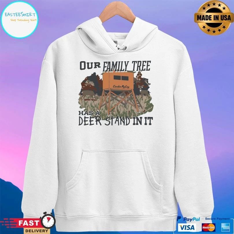 our family tree has a deer stand in it T-shirts