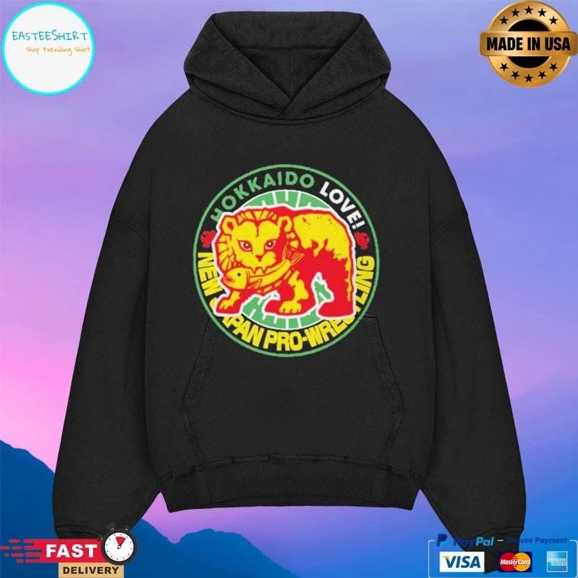 Lion Mark Hokkaido Love Logo T-shirts
