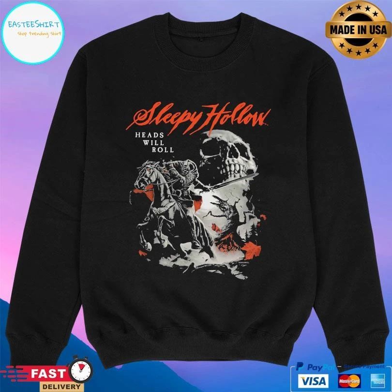 Sleepy Hollow Heads Will Roll Halloween 2025 T-shirts