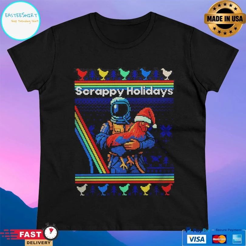 Scrappy Holidays Christmas 2025 T-shirts