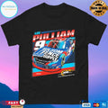 Lee Pulliam Jr Motorsports Official Team Apparel Black Folsom Fence Supply T-shirts