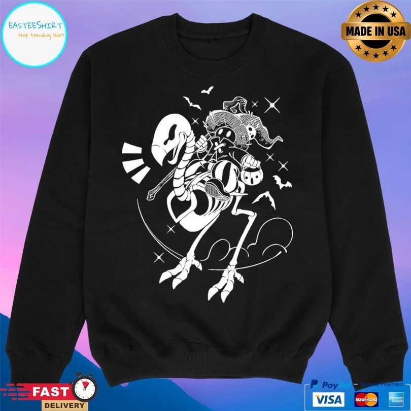 Bird Bones Pop Culture Wizard T-shirts