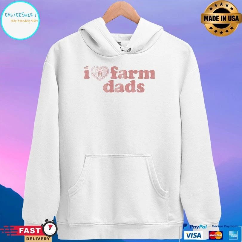 Tratter Co I Love Farm Dads T-shirts