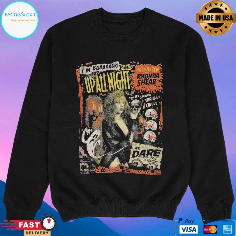 Up All Night Halloween Womens We Dare You To Watch Halloween 2025 T-shirts
