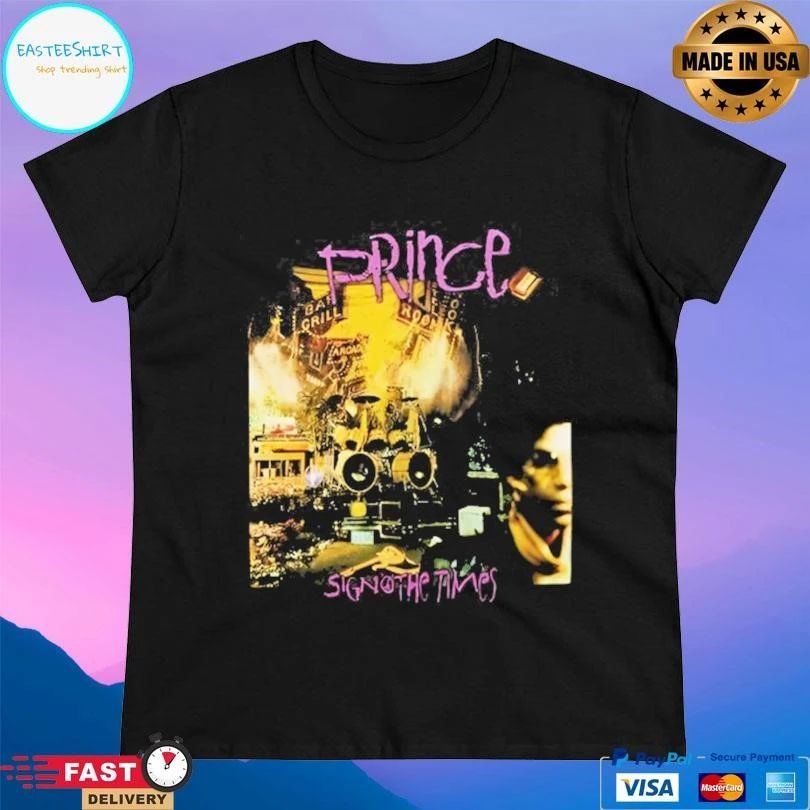 Prince Sign O’ The Times T-shirts