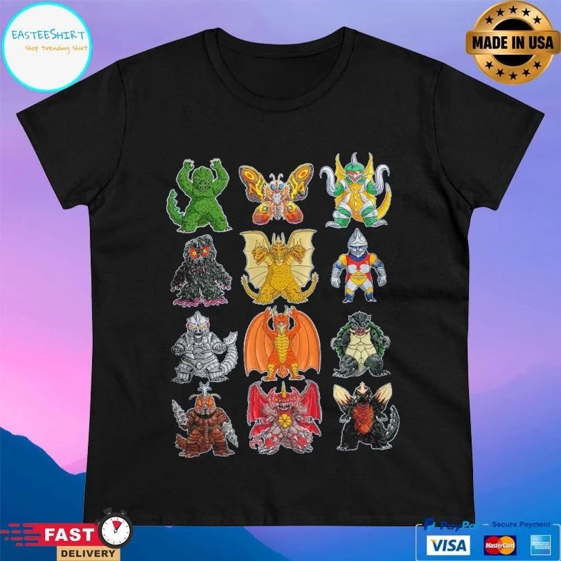 Chibi Kaijus From Hell T-shirts