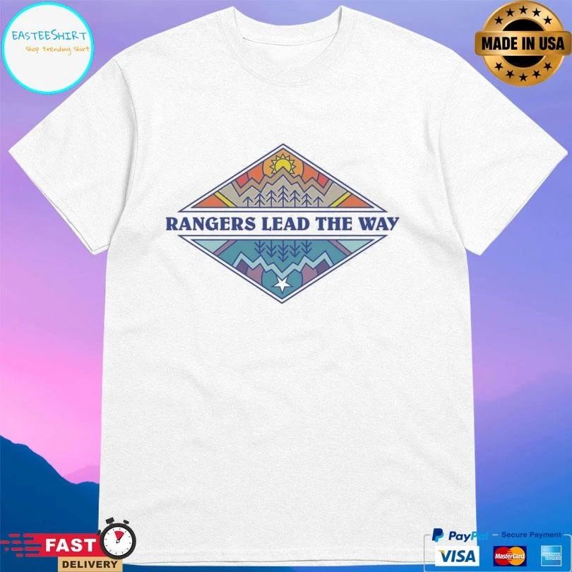 Rangers Lead The Way Day Or Night Diamond T-shirts