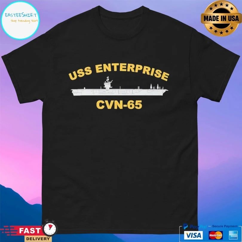USS Enterprise Cvn-65 Ship T-shirt