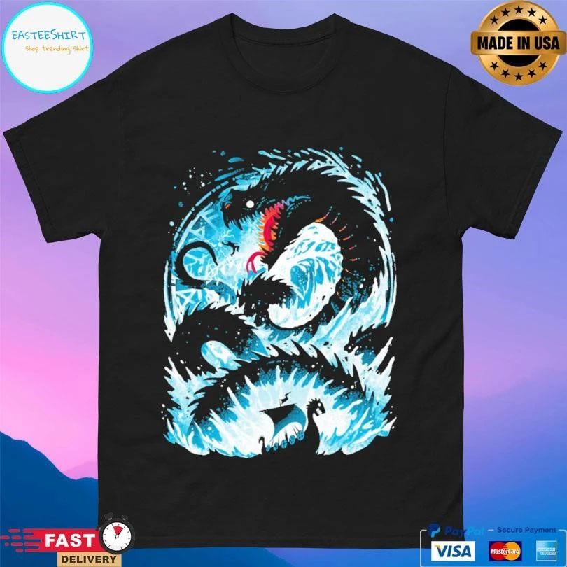 Jörmungandr The World Serpent T-shirts