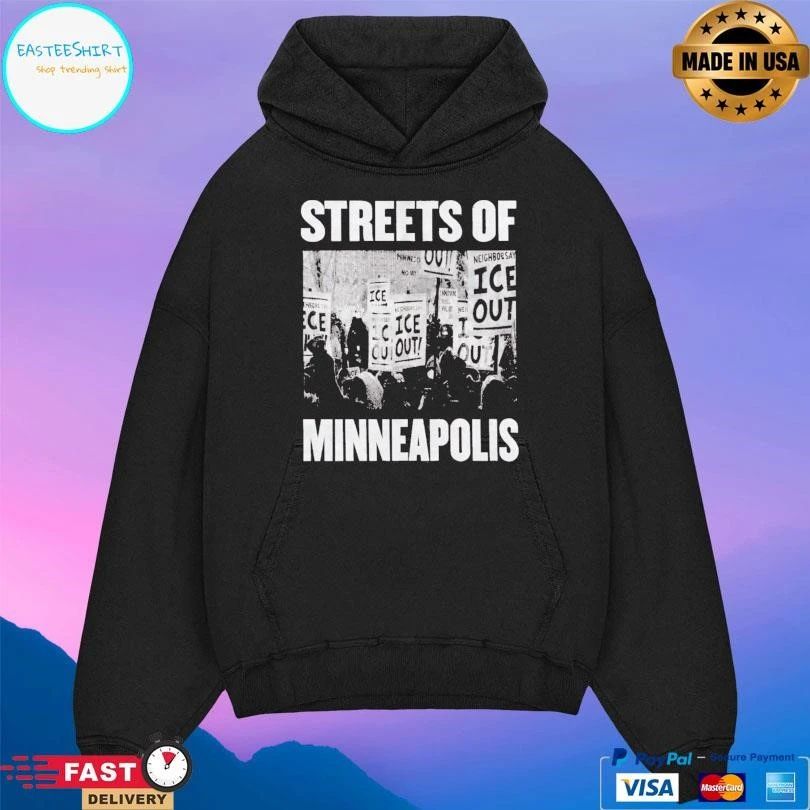Bruce Springsteen Streets Of Minneapolis Ice Out T-shirts