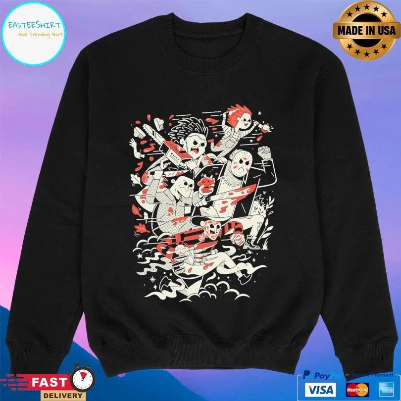 Slasher Food Fight Halloween 2025 T-shirts