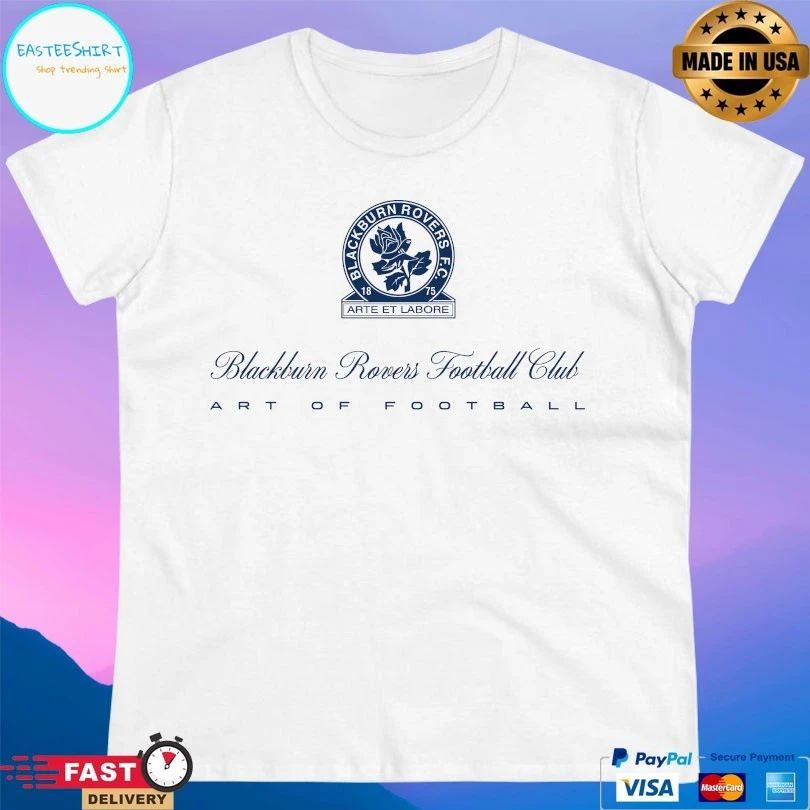 Blackburn Rovers Football Club Art Of Football T-shirt