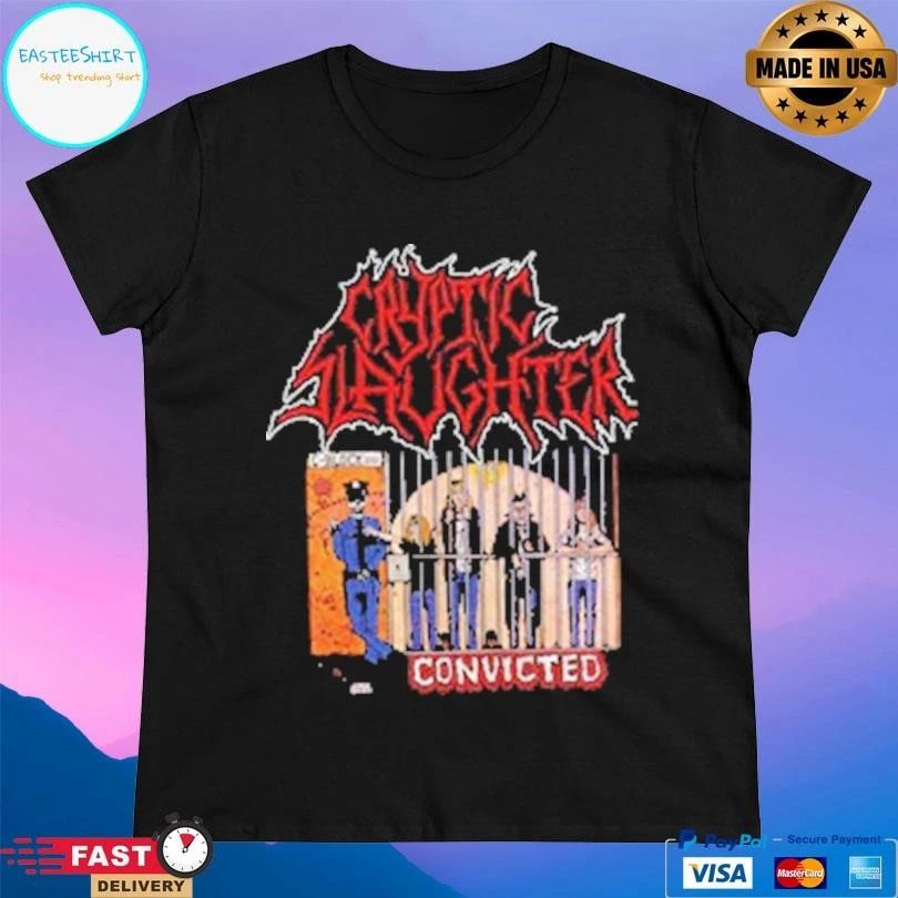 Cryptic Slaughter Convicted T-shirts