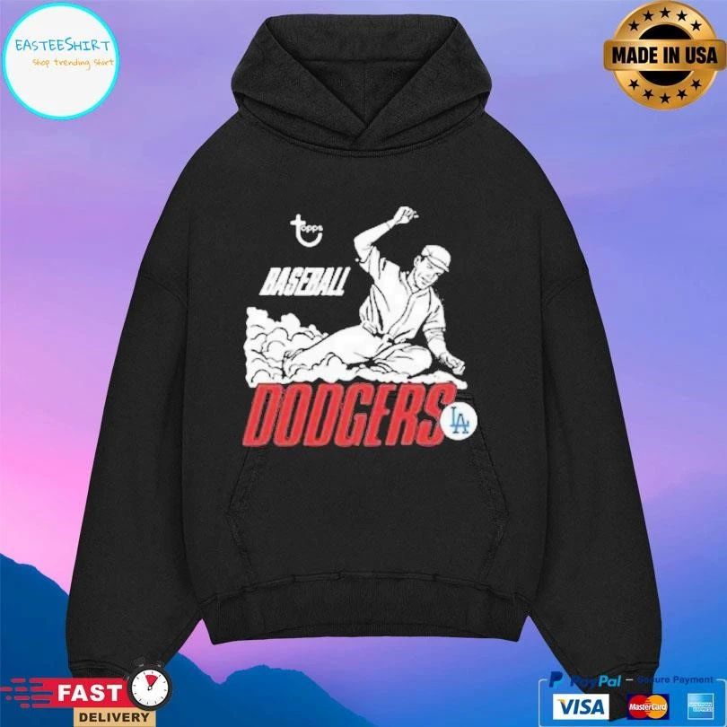 Mlb Topps Los Angeles Dodgers Baseball T-shirts