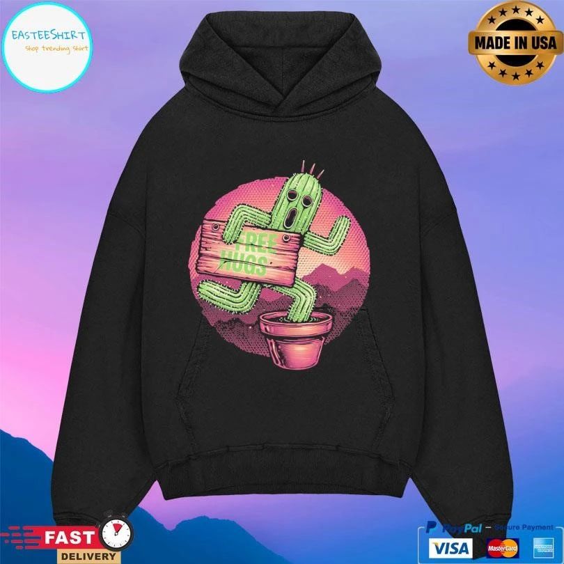 Huggable Cactus Free Hugs T-shirts