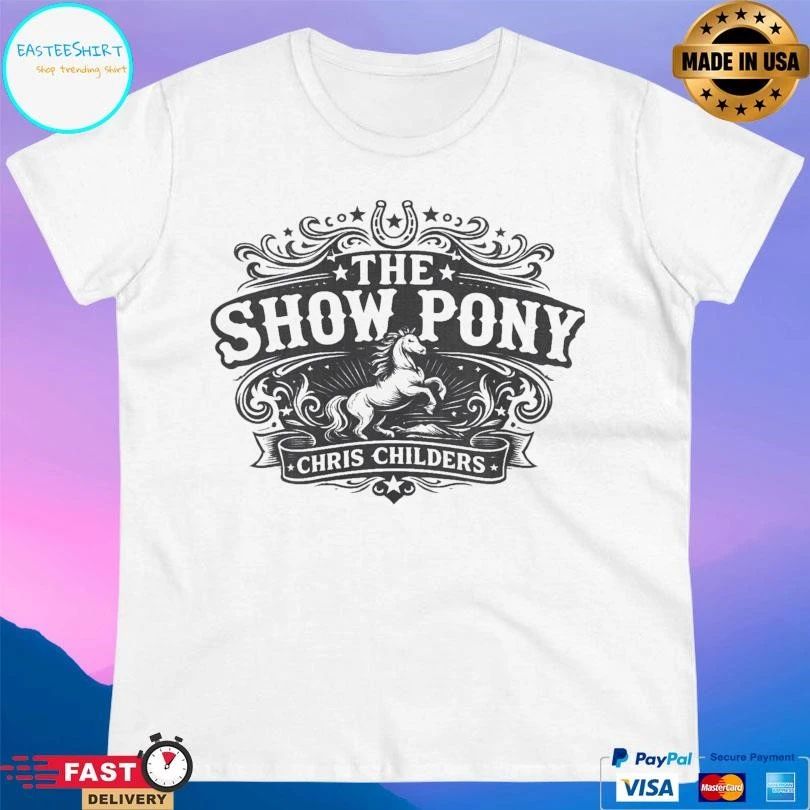 The Show Pony Chris Childers Horse T-shirts