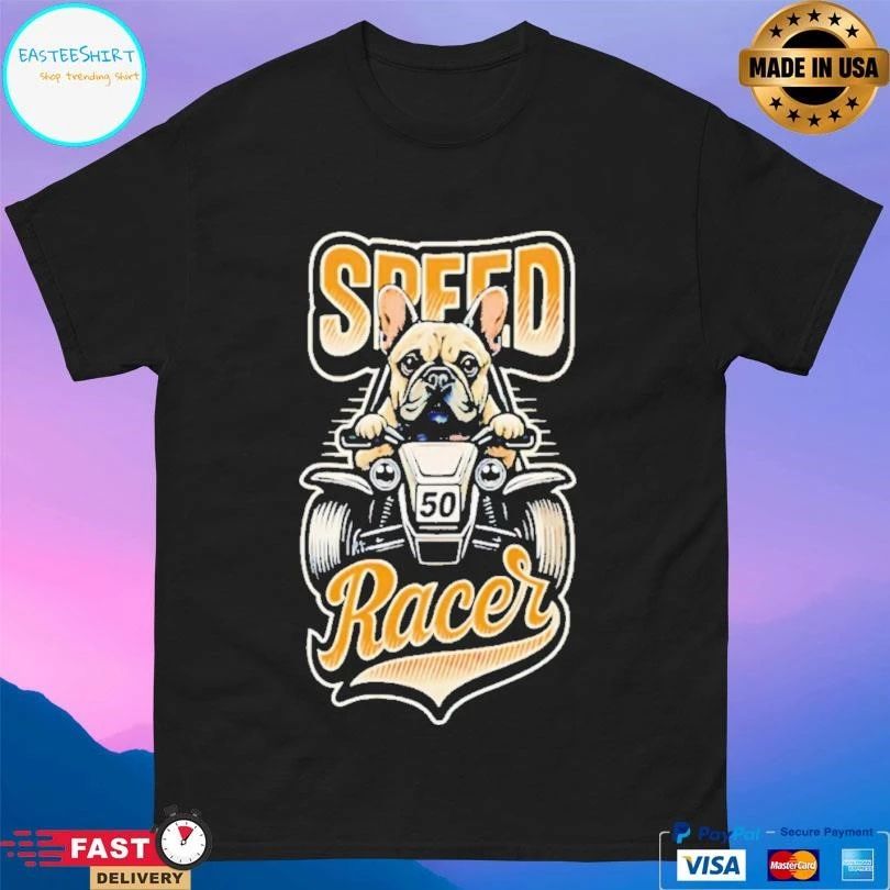 Speed Racer Frenchie T-shirts