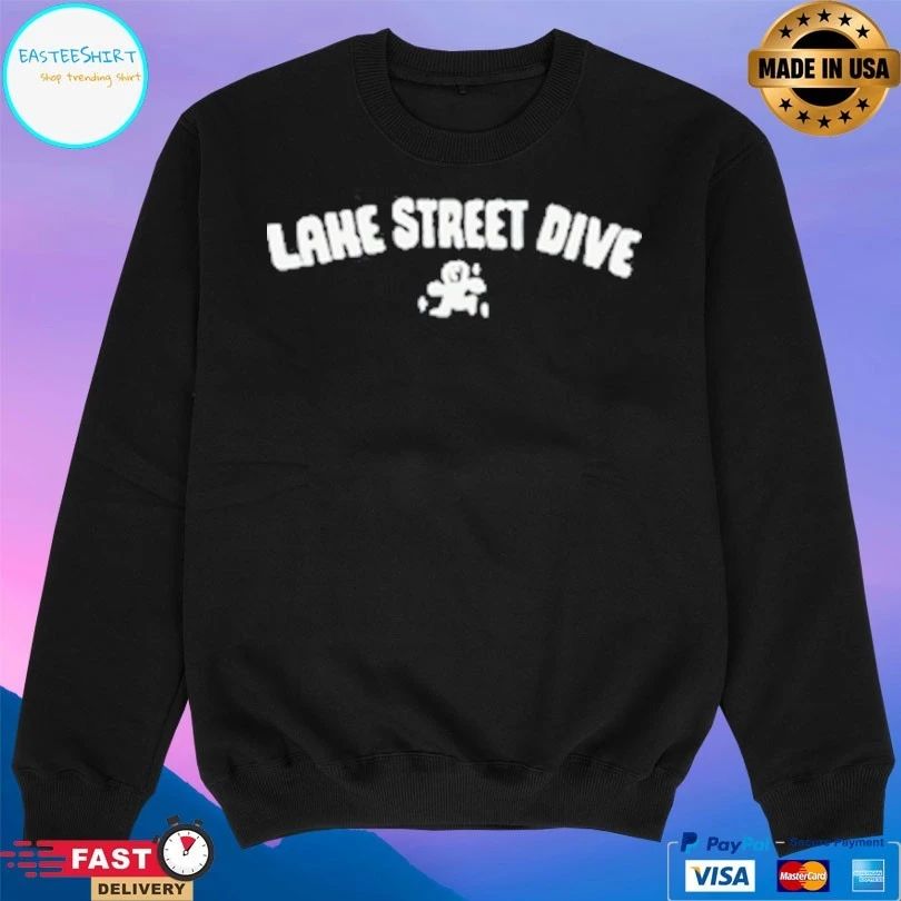 Lake Street Dive Embroidered Disco Man Tour T-shirt