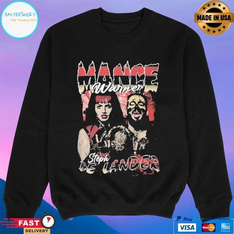 Mance Warner And Steph De Lander Zombified T-shirts