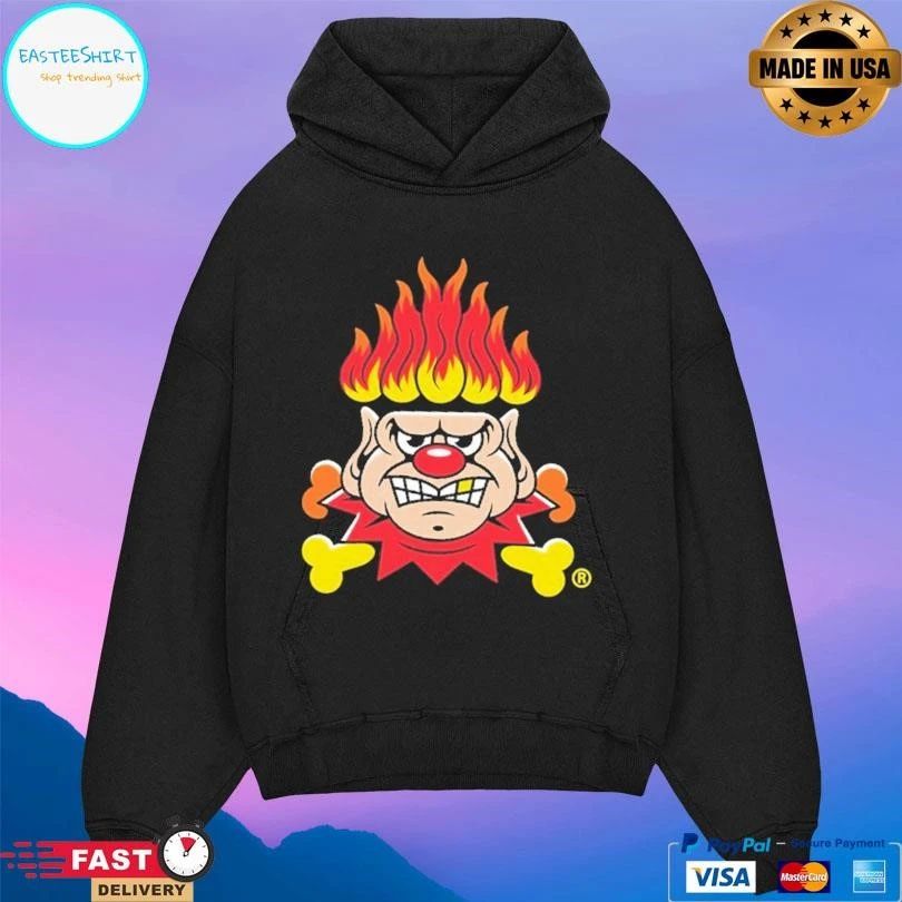 Heat Pier-er Crossbones Fire T-shirts