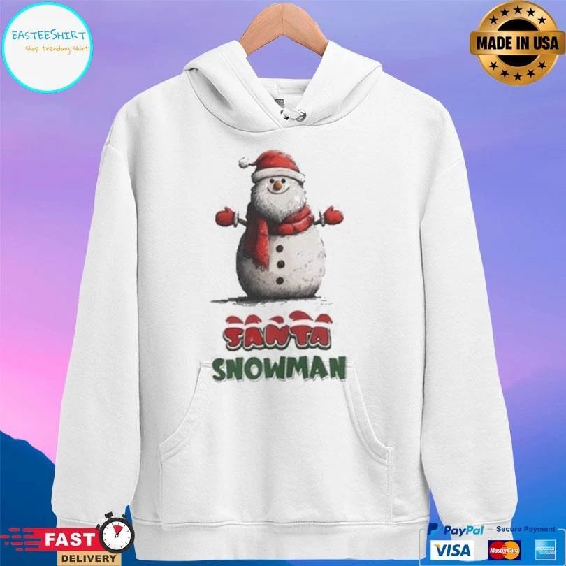 Santa Snowman Christmas 2025 T-shirts