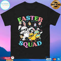 Easter Squad Bunny Dabbing Characters T-shirt
